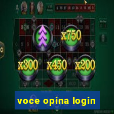 voce opina login